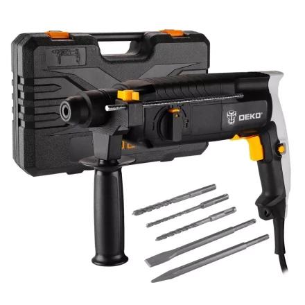 Перфоратор DKH950W DEKO, 063-4122, в кейсе с набором из 5 буров и зубил купить в Ханты-Мансийске