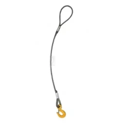 Строп канатный одноветвевой 1СК 5 т L=4.5 м с кч din 5.0 т опрессовка