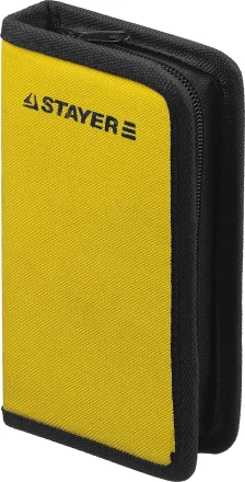 Набор STAYER Ключи &quot;MASTER&quot; имбусовые короткие, Cr-V, сатинированное покрытие, чехол, HEX 2-14мм, 10 пред 2740-H10_z01 купить в Ханты-Мансийске