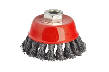 Кордщетка HAMMER чаша 85мм для УШМ витая сталь (207-106) купить в Ханты-Мансийске