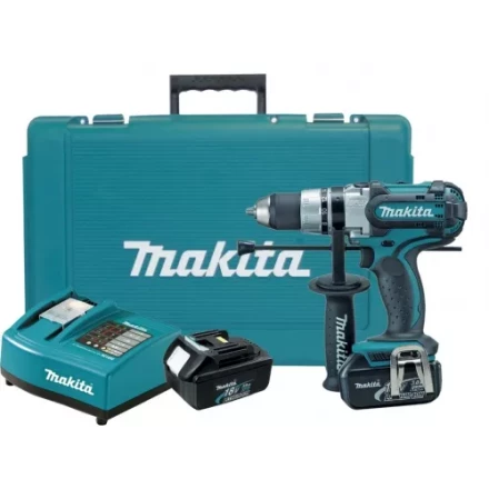 Дрель-шуруповерт аккумуляторная Makita DHP454RFE купить в Ханты-Мансийске