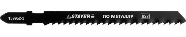 Полотна STAYER "PROFI", T127D для эл/лобзика, HSS, по мягкому металлу (3-15мм), EU-хвост., шаг 3мм, 75мм, 2шт 159952-3_z01 купить в Ханты-Мансийске