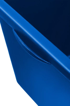 ЗУБР 40 л, первичный высокопрочный пластик, усиленный прямоугольный строительный таз (06096-45) купить в Ханты-Мансийске