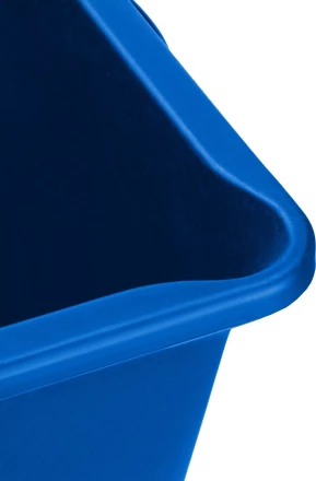 ЗУБР 40 л, первичный высокопрочный пластик, усиленный прямоугольный строительный таз (06096-45) купить в Ханты-Мансийске