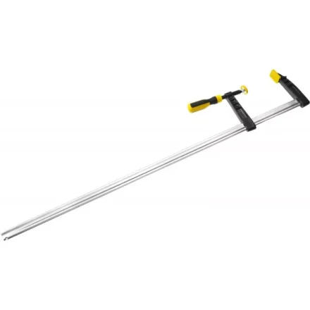 Струбцина STAYER, тип &quot;F&quot;, DIN 5117, двухкомпонентная ручка, профилированная закаленная рейка, 120х1000мм 32095-120-1000 купить в Ханты-Мансийске