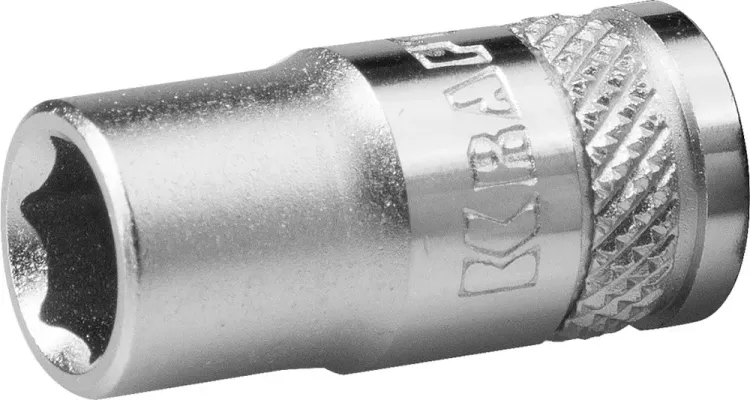 Торцовая головка KRAFTOOL "INDUSTRIE QUALITAT", Cr-V, FLANK, хромосатинированная, 1/4", 7 мм 27815-07_z01 купить в Ханты-Мансийске