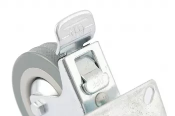 Колесо поворотное с тормозом d-75мм крепление  платформенное СИБРТЕХ 68720 купить в Ханты-Мансийске