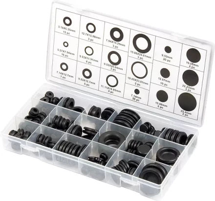 Набор сальников D 6,35 - 25,4 мм 125 предм. (арт. 48107) купить в Ханты-Мансийске