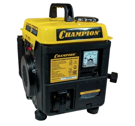 Бензогенератор инверторный CHAMPION IGG 980 купить в Ханты-Мансийске