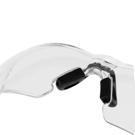 Очки защитные открытые Denzel 89191, поликарбонатные, прозрачная линза, 2х комп.дужки купить в Ханты-Мансийске