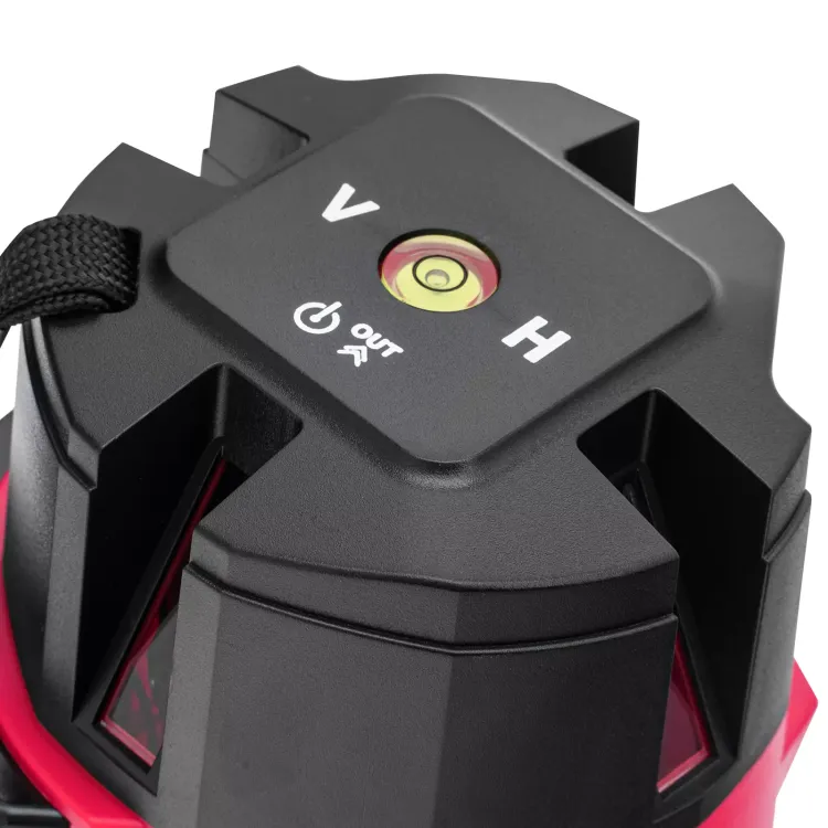 Лазерный уровень MTX CRL-30R, 30 м, красный луч, батарейки, резьба 5/8" 35034 купить в Ханты-Мансийске