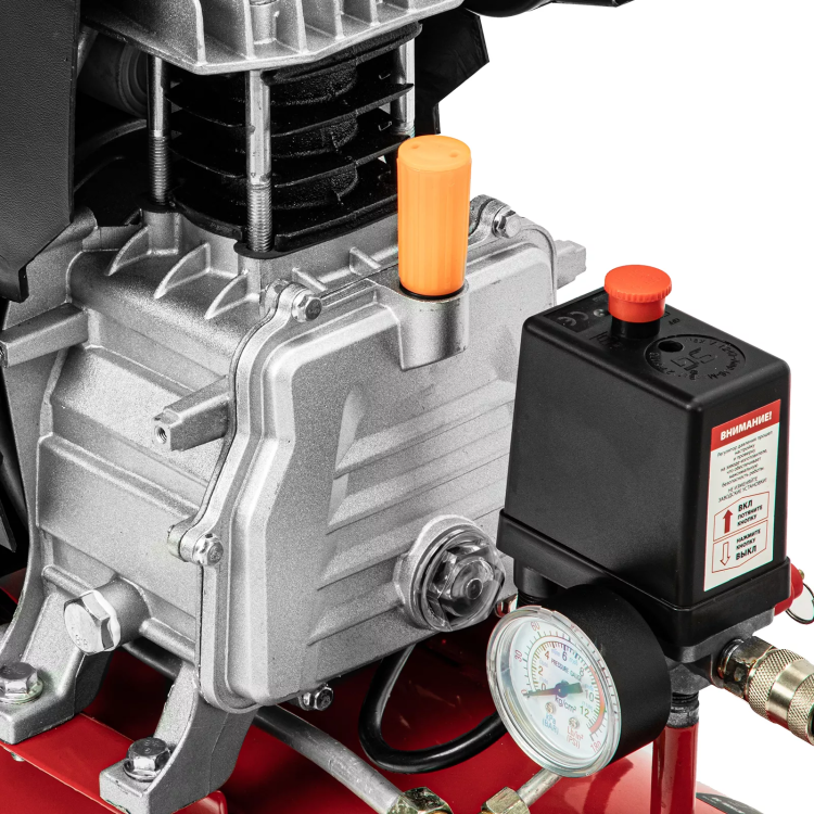 Компрессор воздушный MTX DC1500L/50, 1,5 кВт, 50 л, 210 л/мин 58018 купить в Ханты-Мансийске