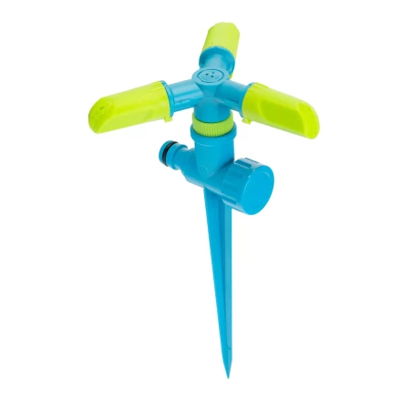Разбрызгиватель вращающийся Palisad 65812, 3 лопасти, на пике, ABS-пластик, LUXE купить в Ханты-Мансийске