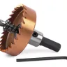 HSS-TiN коронка MESSER 50мм с центр. сверлом и толкающей пружиной для  лист. материала  до 2 мм ц/х купить в Ханты-Мансийске
