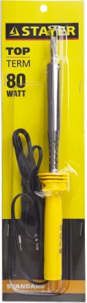 Паяльник STAYER &quot;STANDARD&quot; с пластмассовой рукояткой и долговечным жалом, 80 Вт, клин 55330-80 купить в Ханты-Мансийске