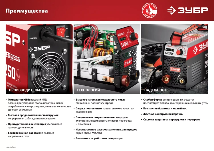 Сварочный инвертор ММА СА-220К серия МАСТЕР купить в Ханты-Мансийске