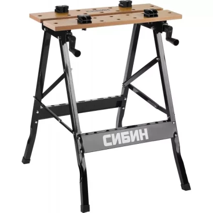 Верстак столярный СИБИН складной, 605х635х780 мм 38723 купить в Ханты-Мансийске