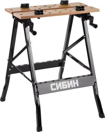 Верстак столярный СИБИН складной, 605х635х780 мм 38723 купить в Ханты-Мансийске