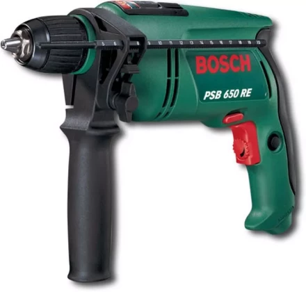 Дрель ударная BOSCH РSB 650 RE в кейсе купить в Ханты-Мансийске