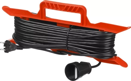 Удлинитель электрический &quot;MAXElectro&quot; на рамке, 20 м, 1 гнездо, STAYER 55018-20 купить в Ханты-Мансийске