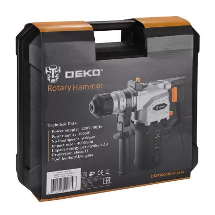 Перфоратор DKH1000W DEKO, 063-4160 в кейсе купить в Ханты-Мансийске