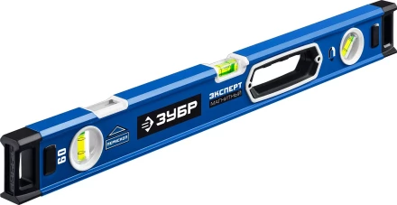 ЗУБР ЭКСПЕРТ-М, 600 мм, с зеркальным глазком, мощный магнитный уровень, Профессионал (34572-060) купить в Ханты-Мансийске