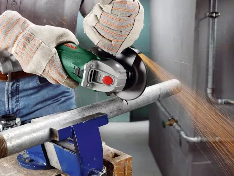 Углошлифовальная машина BOSCH PWS 10-125 СЕ (0.603.347.220) купить в Ханты-Мансийске