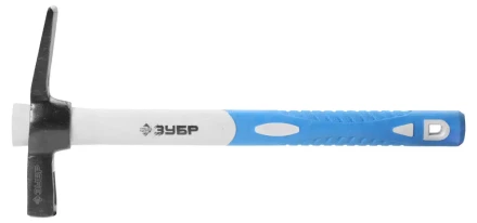 Молоток-кирочка ЗУБР  каменщика с фиберглассовой двухкомпонентной обратной рукояткой, 400г 20155-400_z01 купить в Ханты-Мансийске