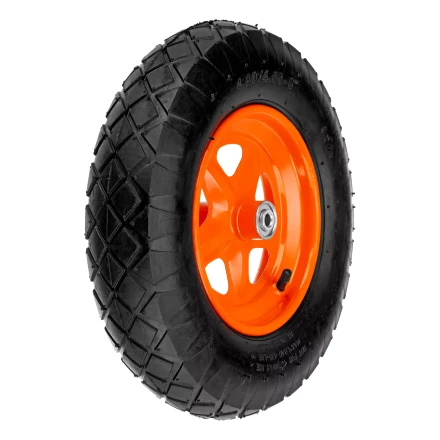 Колесо пневматическое Palisad «Звезда» 4.80/4.00-8 D380 мм, внутренний диаметр подшипника 12 мм, длина оси 80 мм, 689465 купить в Ханты-Мансийске