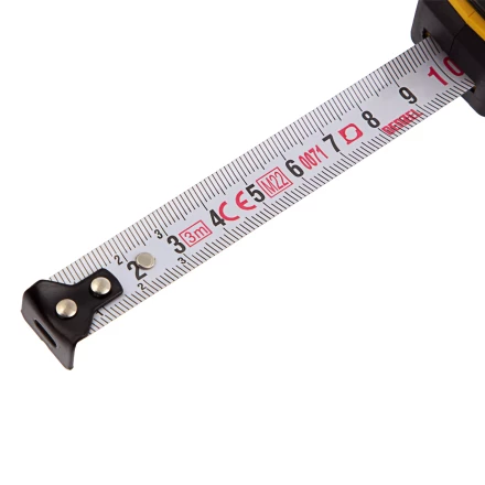 Рулетка Denzel 3м х 16мм, двухкомп. корпус, кнопка-пауза, 31541 купить в Ханты-Мансийске