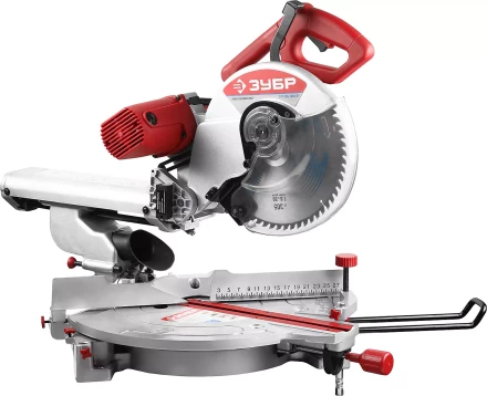 Пила торцовочная ЗУБР, плавный пуск, ременной привод, 305 мм, 4200 об/мин, 1800 Вт ЗПТ-305-1800-ЛР купить в Ханты-Мансийске