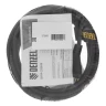 Шнур сетевой Denzel Energy Series, ПВС, 3 м, 2 x 1 мм, с неразборной вилкой, черный, 3 м, 37665 купить в Ханты-Мансийске