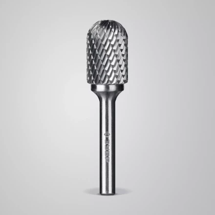 Зубр Твердосплавная борфреза C - цилиндр со сферическим концом, 16 х 25 мм (28802-16-25) купить в Ханты-Мансийске