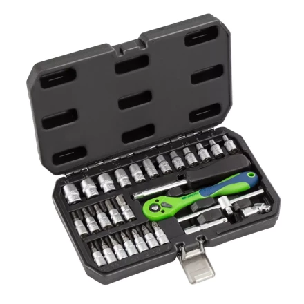 Набор инструментов 29 предметов, CrV, 1/4&quot; Сибртех 13523 купить в Ханты-Мансийске