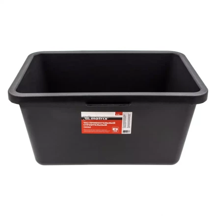 Таз прямоугольный строительный усиленный, 45 л Matrix 81470 купить в Ханты-Мансийске