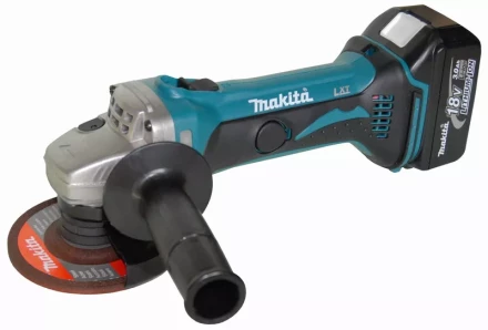 Аккумуляторная угловая шлифовальная машинка Makita BGA452RFE купить в Ханты-Мансийске