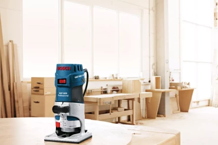Фрезер кромочный Bosch GKF 600 0.601.60A.100 в кейсе купить в Ханты-Мансийске