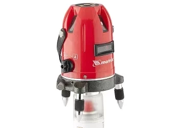 Уровень лазерный самовыравнивающийся. набор в пластиковом кейсе  MATRIX 35035 купить в Ханты-Мансийске