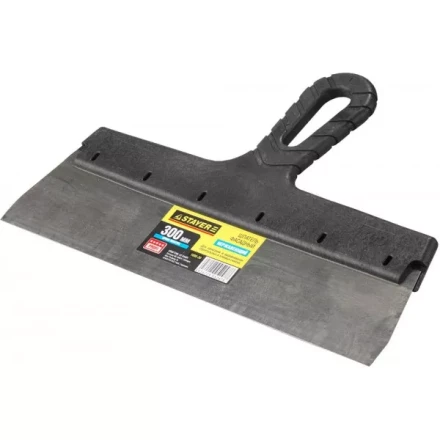 Шпатель STAYER &quot;PROFESSIONAL&quot; фасадный нержавеющий, с пластмассовой ручкой, 300мм 1008-30 купить в Ханты-Мансийске