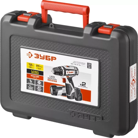 Дрель-шуруповерт 2 АКБ + фонарь ДА-12-2-Ли ФКНМ1 серия МАСТЕР купить в Ханты-Мансийске