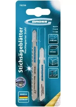 Набор полотен для электролобзика универсальный 2шт GROSS 78256 купить в Ханты-Мансийске