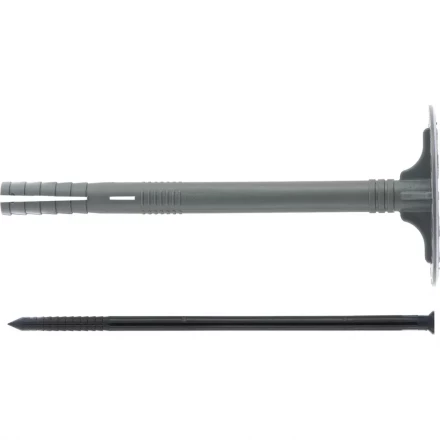 Дюбель &quot;Гриб&quot; для крепления утеплителя 120 мм 40 шт Сибртех 46035 купить в Ханты-Мансийске