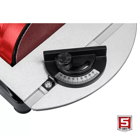 ЗУБР d 125 мм, 25 х 762 мм лента, 350 Вт, тарельчато - ленточный шлифовальный станок (СШЛ-350) купить в Ханты-Мансийске