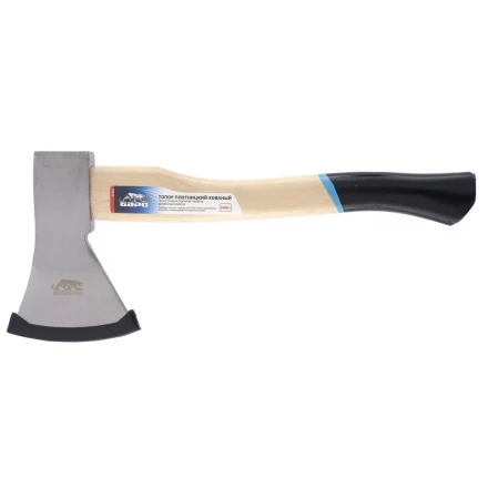 Топор плотницкий кованый деревянная рукоятка 600гр пескоструйное покрытие полотна БАРС 21652 купить в Ханты-Мансийске
