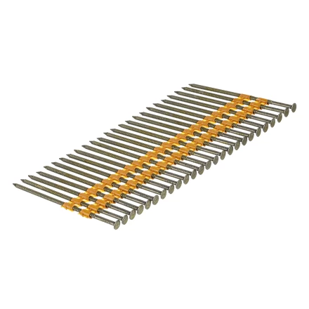 Гвозди для пнев. нейлера крашен. длина 90 мм диаметр 3.05 мм 2000 шт  Denzel 57700 купить в Ханты-Мансийске