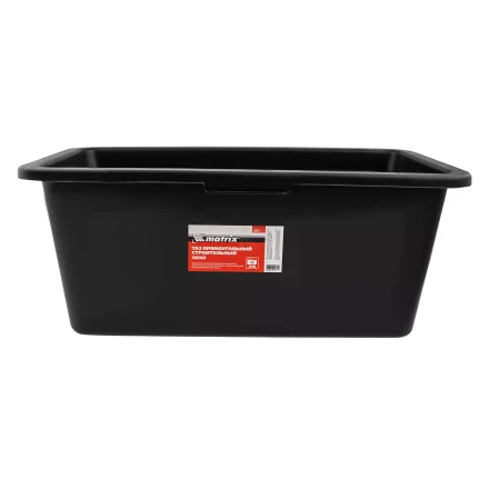 Таз прямоугольный строительный усиленный, 55 л Matrix 81471 купить в Ханты-Мансийске