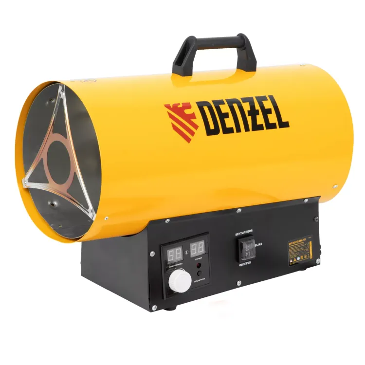Газовая тепловая пушка GHG-15i, 15 кВт, цифровой термостат, пропан-бутан// Denzel 96478 купить в Ханты-Мансийске