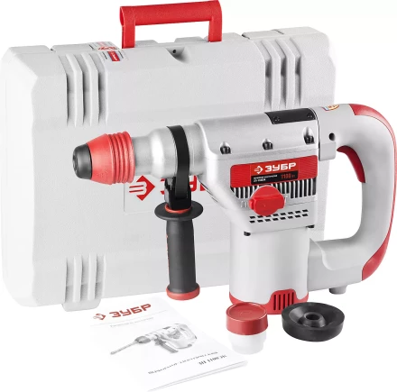 Перфоратор ЗУБР, SDS-Max, 8Дж, 550об/мин, 3000уд/мин, 1100Вт, кейс ЗП-1100ЭК купить в Ханты-Мансийске