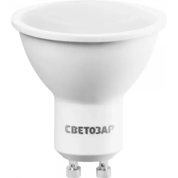 Лампа СВЕТОЗАР светодиодная "LED technology", цоколь GU10, яркий белый свет (4000К), 220В, 5Вт (35) 44565-35_z01 купить в Ханты-Мансийске