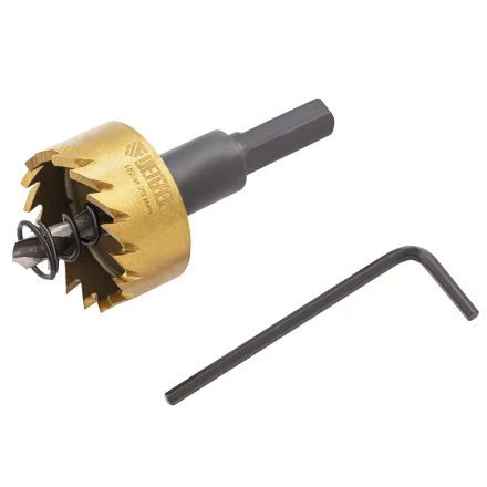 Коронка по металлу HSS, 29 мм, нитридтитановое покрытие Denzel 724107 купить в Ханты-Мансийске